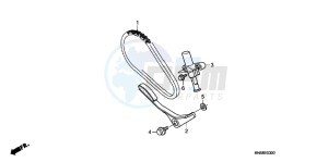 TRX250XB drawing CAM CHAIN