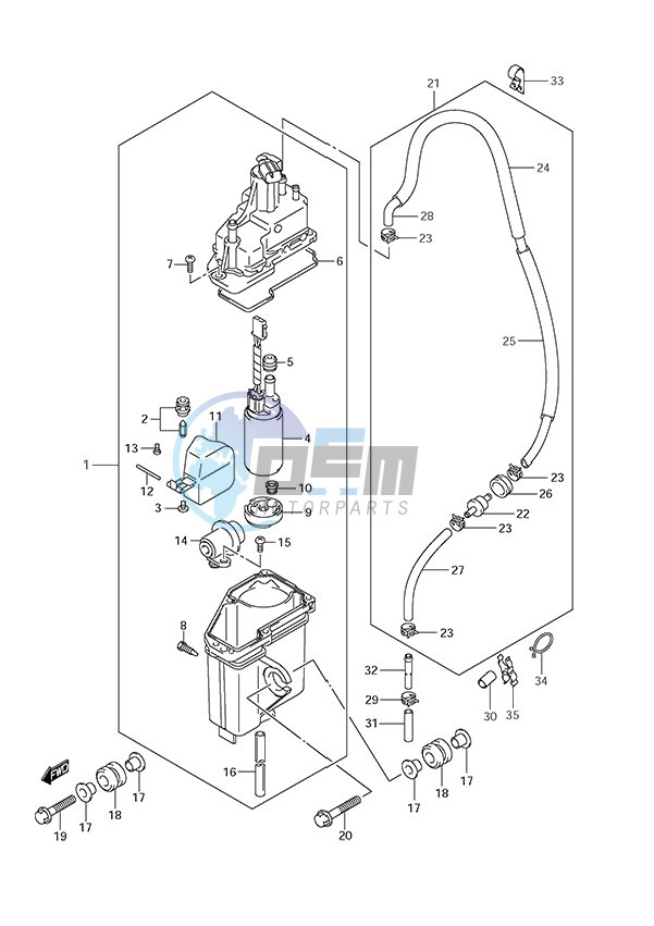 Fuel Vapor Separator