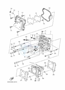 YP125R-DA XMAX 125 TECH MAX (BMJ3) drawing STEERING