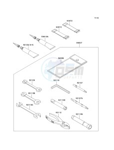 JT 1200 D [STX-12F] (D6F-D7F) D6F drawing OWNERS TOOLS