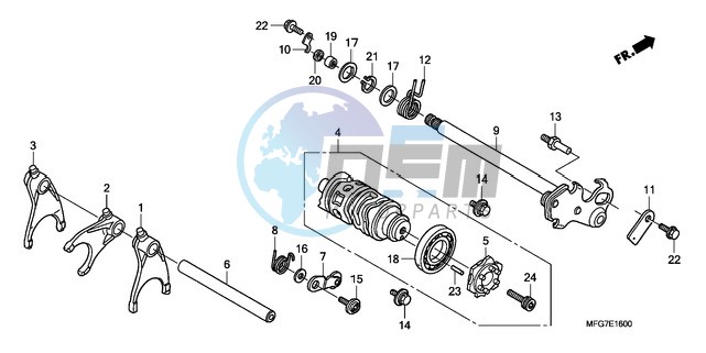 GEARSHIFT DRUM