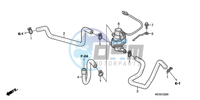 AIR INJECTION CONTROL VALVE