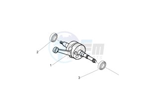 Sport City One 50 4T 2v e2 drawing Drive shaft