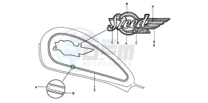 VT600CD drawing MARK (6) (NV600C)