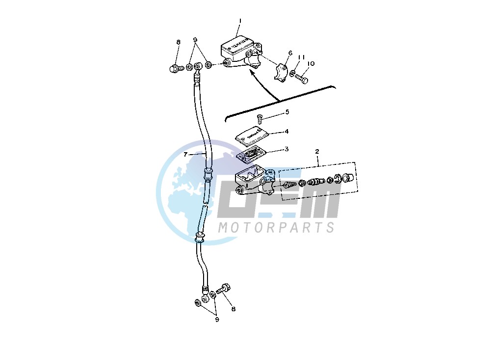 FRONT MASTER CYLINDER