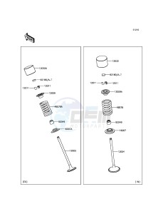 Z900 ABS ZR900BHF XX (EU ME A(FRICA) drawing Valve(s)