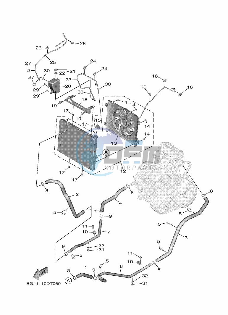 RADIATOR & HOSE