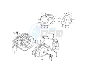 RAPTOR IE 650 drawing CRANKCASE COVER