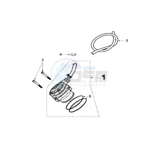 LUDIX 10 V ONE drawing AIR INLET