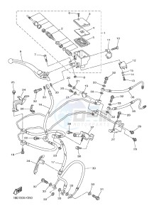 FZ8-SA FZ8 FAZER (ABS) 800 (1BD8 1BD9) drawing FRONT MASTER CYLINDER