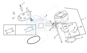 MX 50 2004 drawing Piston