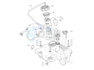 LX 150 4T 2V ie E3 Taiwan drawing Fuel Tank