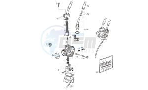 RCR_SMT 50 drawing Carburettor