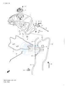 GSX-R1000 drawing FUEL TANK