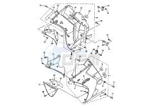 FJR 1300 drawing FAIRING