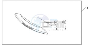 GL18009 France - (F / CMF) drawing TRUNK HANDLE