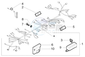 X9 500 Evolution (USA) drawing Main Cables Unit