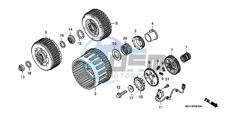 CLUTCH (VFR1200FD)