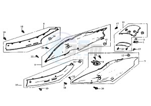 JET - 50 cc drawing SIDE COVERS