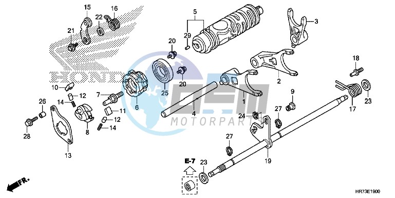 GEARSHIFT FORK