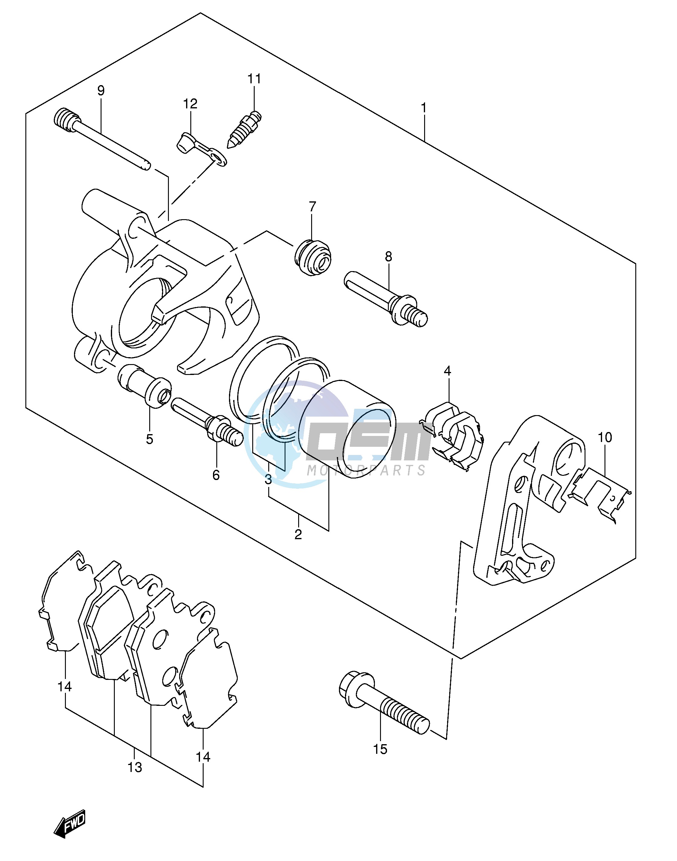 FRONT CALIPER