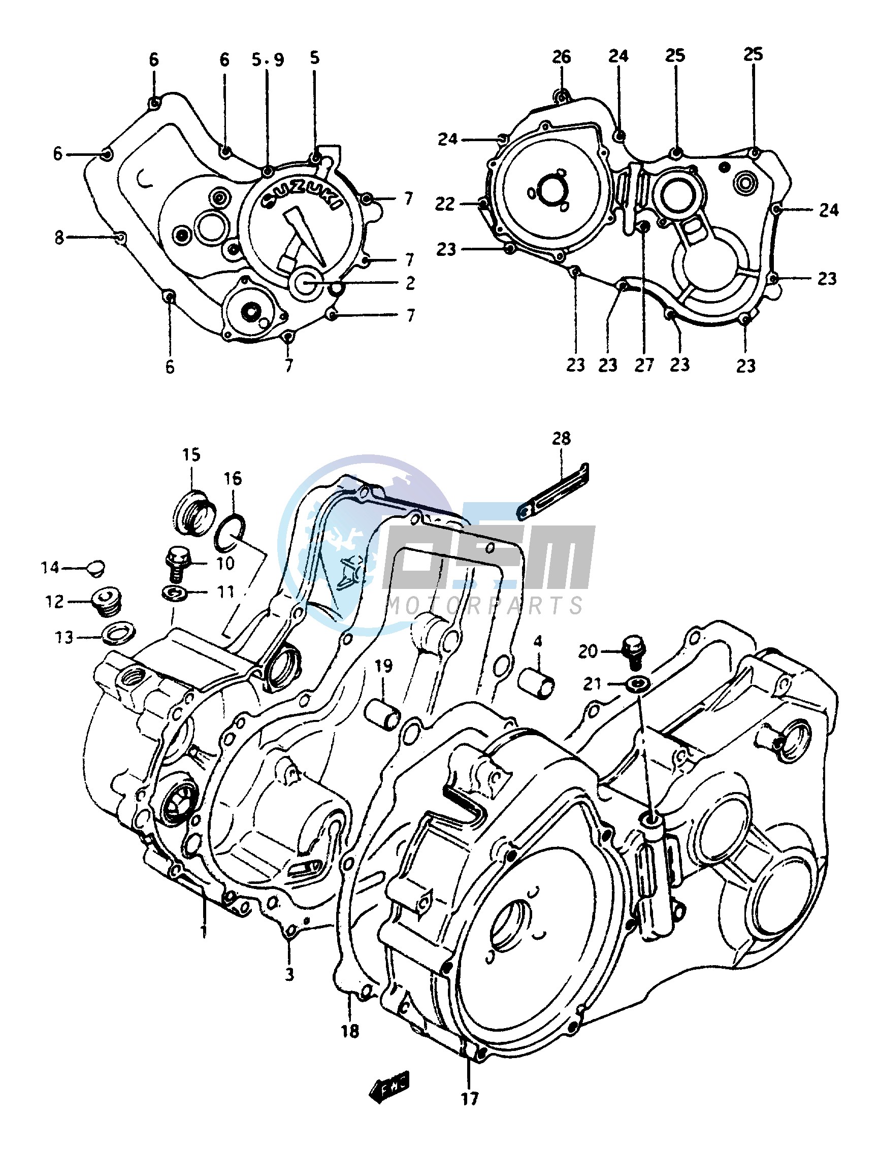 CRANKCASE COVER