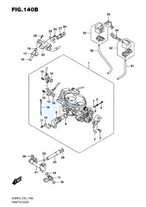 VL800 INTRUDER EU drawing THROTTLE BODY