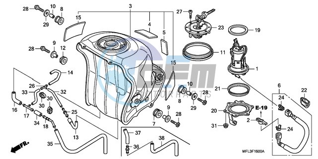 FUEL TANK/FUEL PUMP