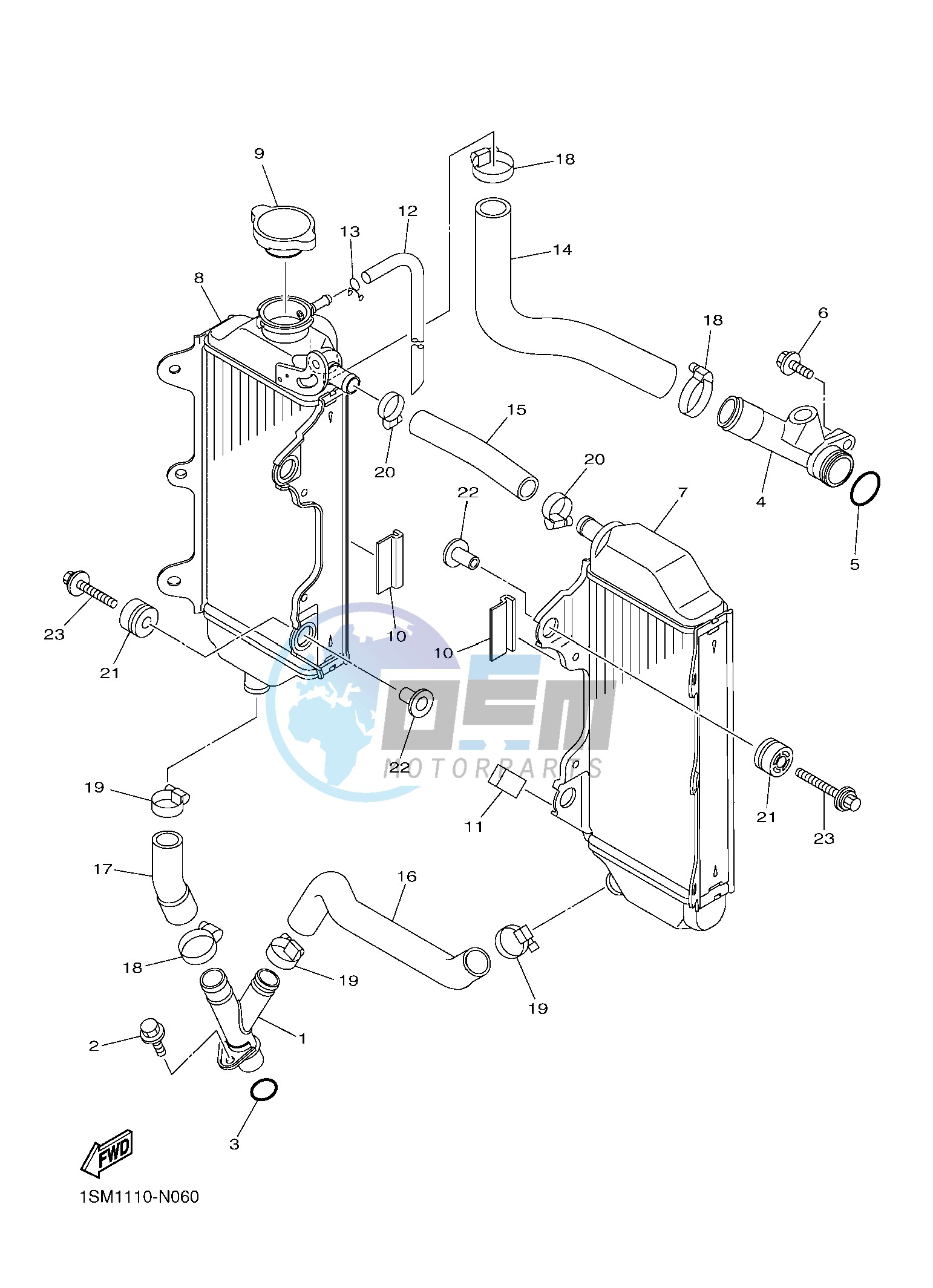 RADIATOR & HOSE