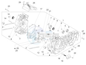 MEDLEY 150 4T IE ABS E4-2016-2018 (EMEA) drawing Crankcase