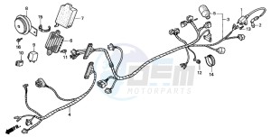 CN250 drawing WIRE HARNESS