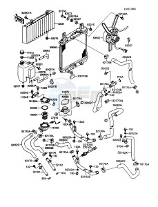 KAF 450 B [MULE 1000] (B1) [MULE 1000] drawing RADIATOR