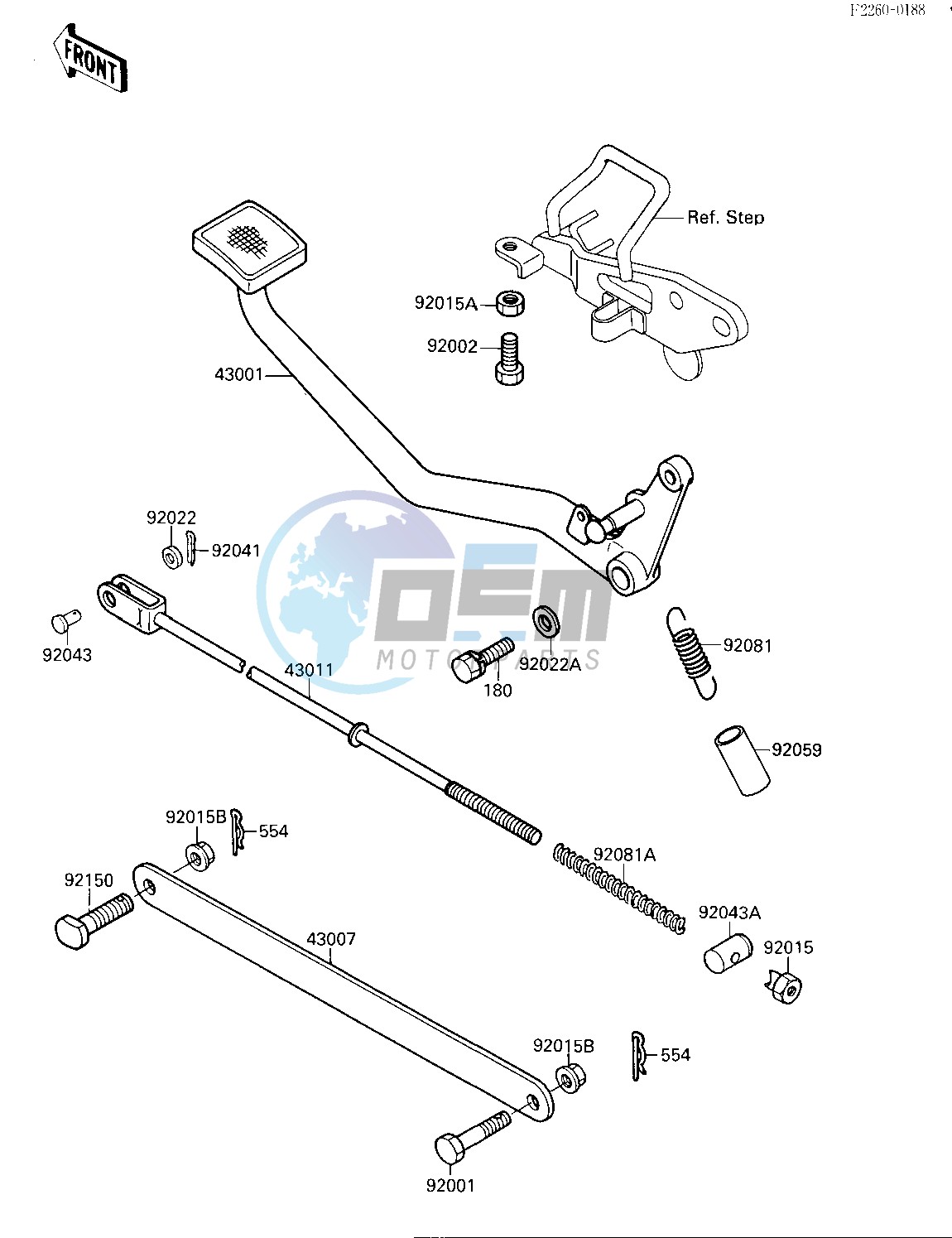 BRAKE PEDAL_TORQUE LINK