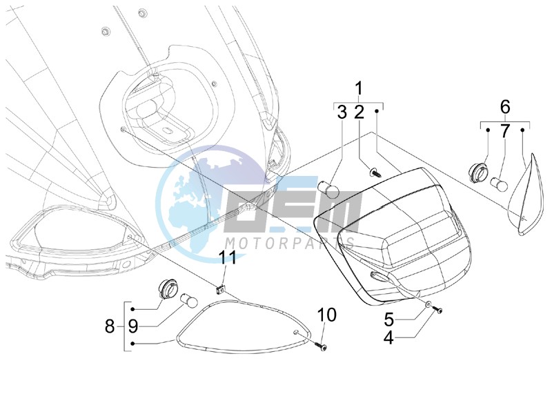 Tail light - Turn signal lamps