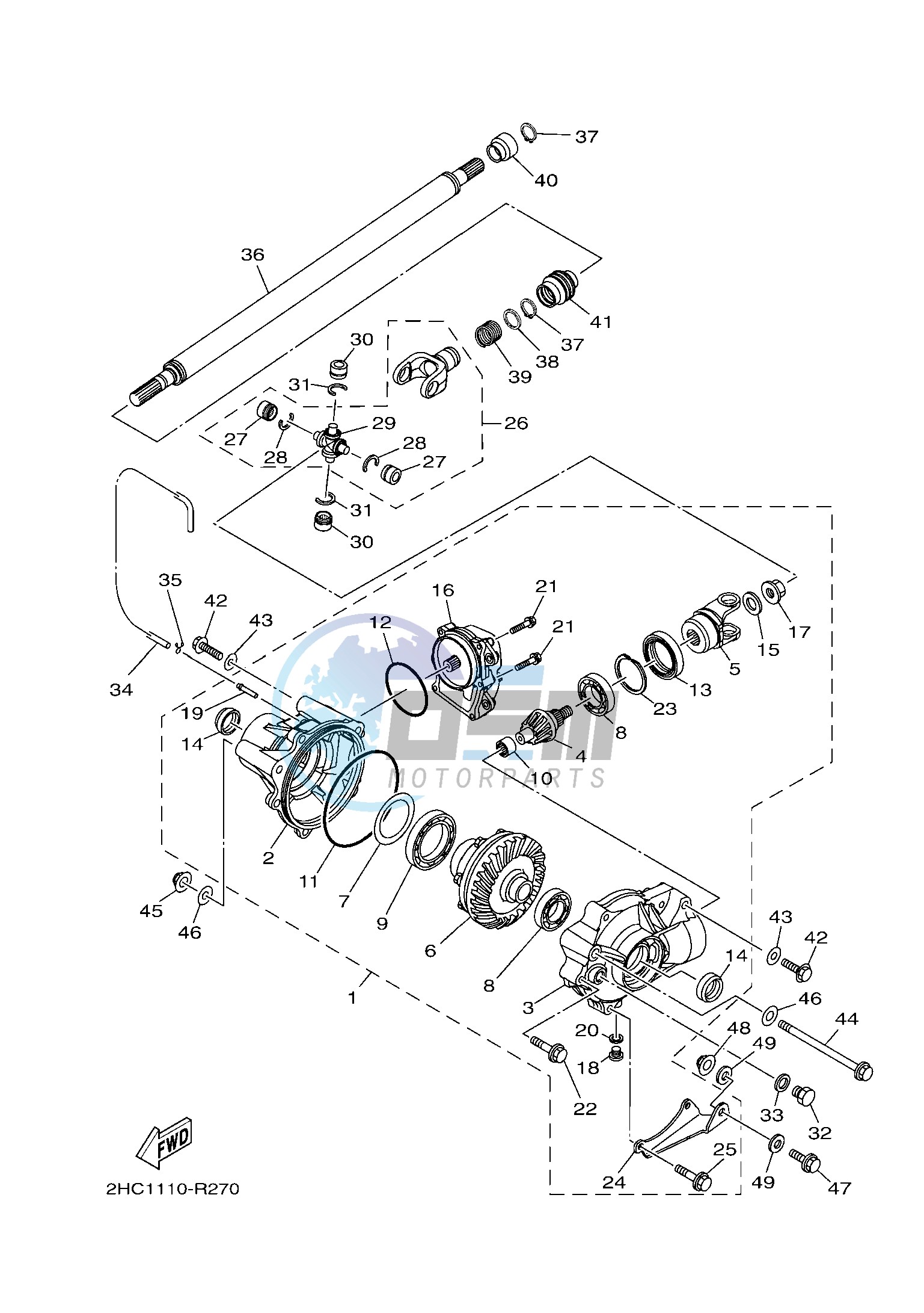 FRONT DIFFERENTIAL