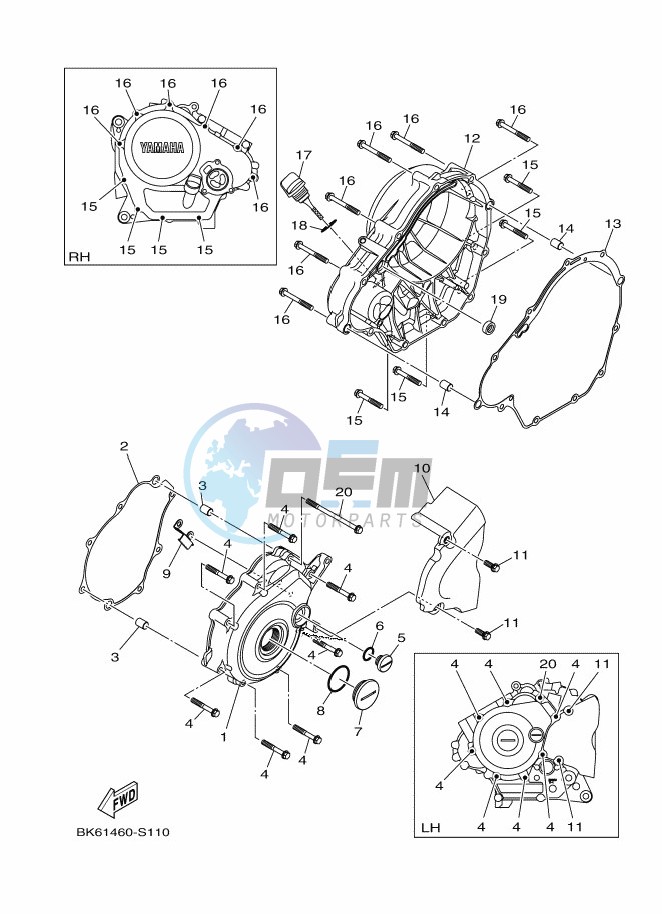 CRANKCASE COVER 1