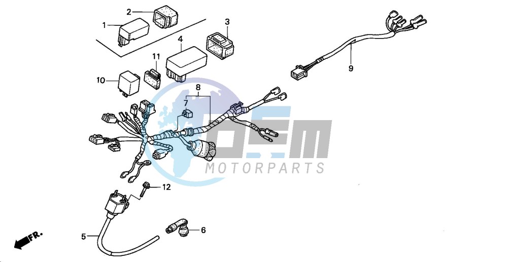 WIRE HARNESS/ IGNITION COIL (3)