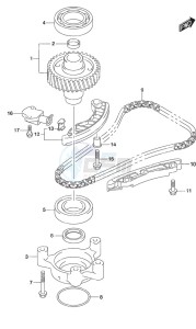 DF 150AP drawing Timing Chain