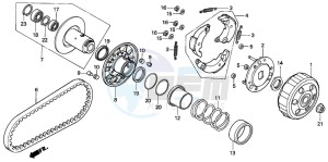 NH80MS drawing DRIVEN FACE