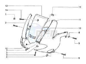 Runner 125 FX 2t drawing Fairings