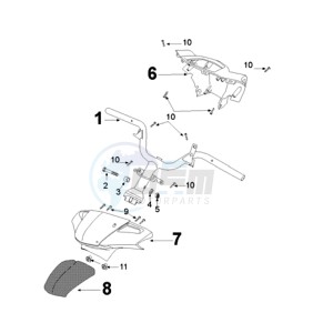 KISBEE drawing HANDLEBAR