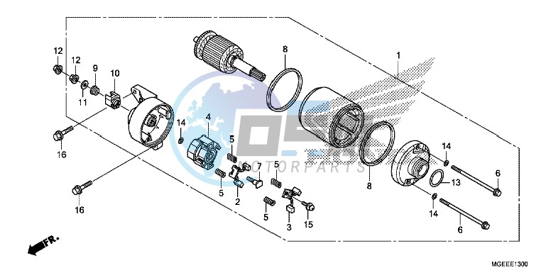 STARTING MOTOR