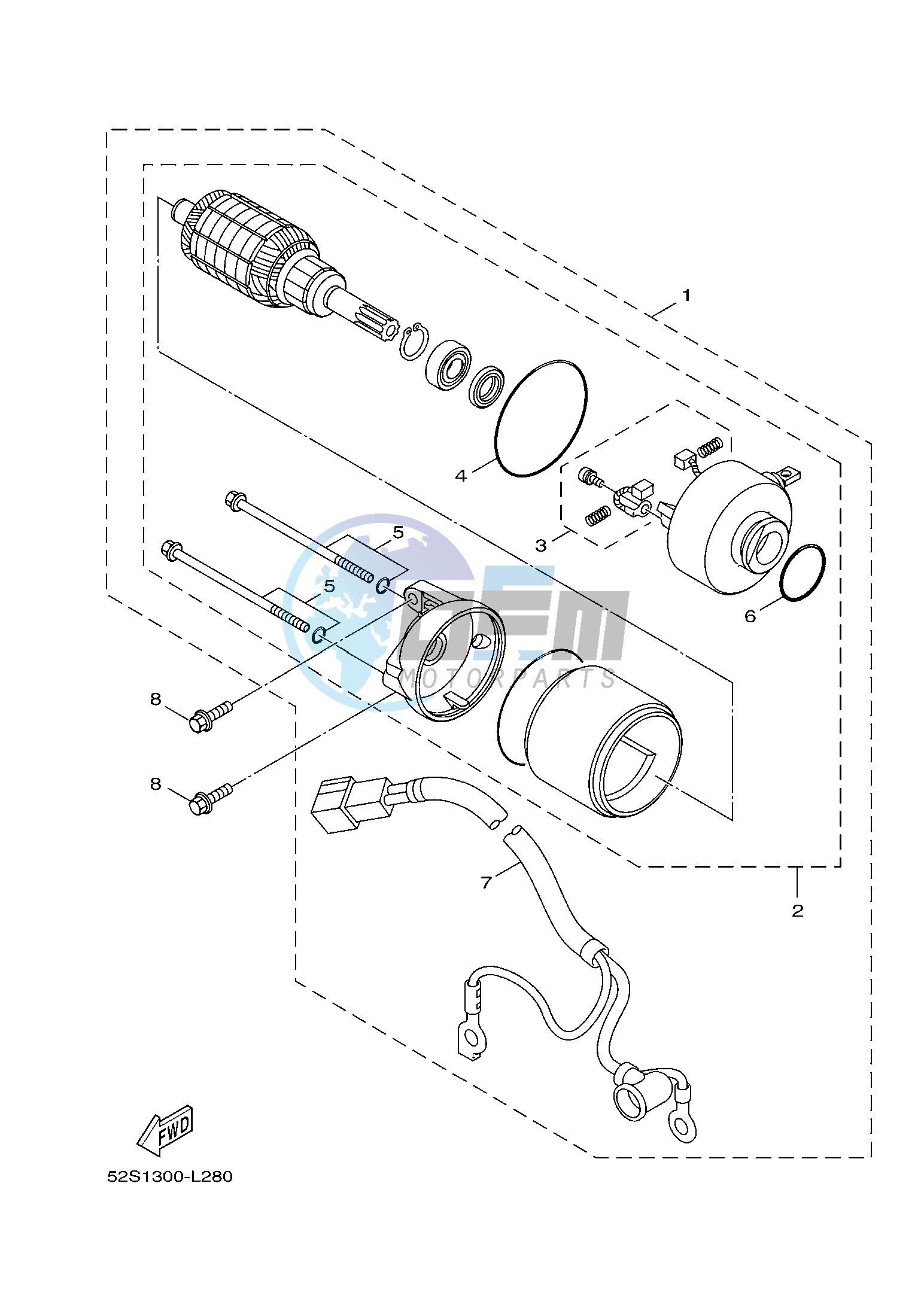 STARTING MOTOR