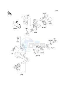 ER 500 A [ER5] (A3-A4) [ER5] drawing GEAR CHANGE MECHANISM