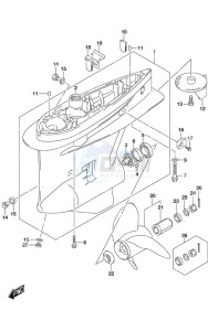 DF 175AP drawing Gear Case