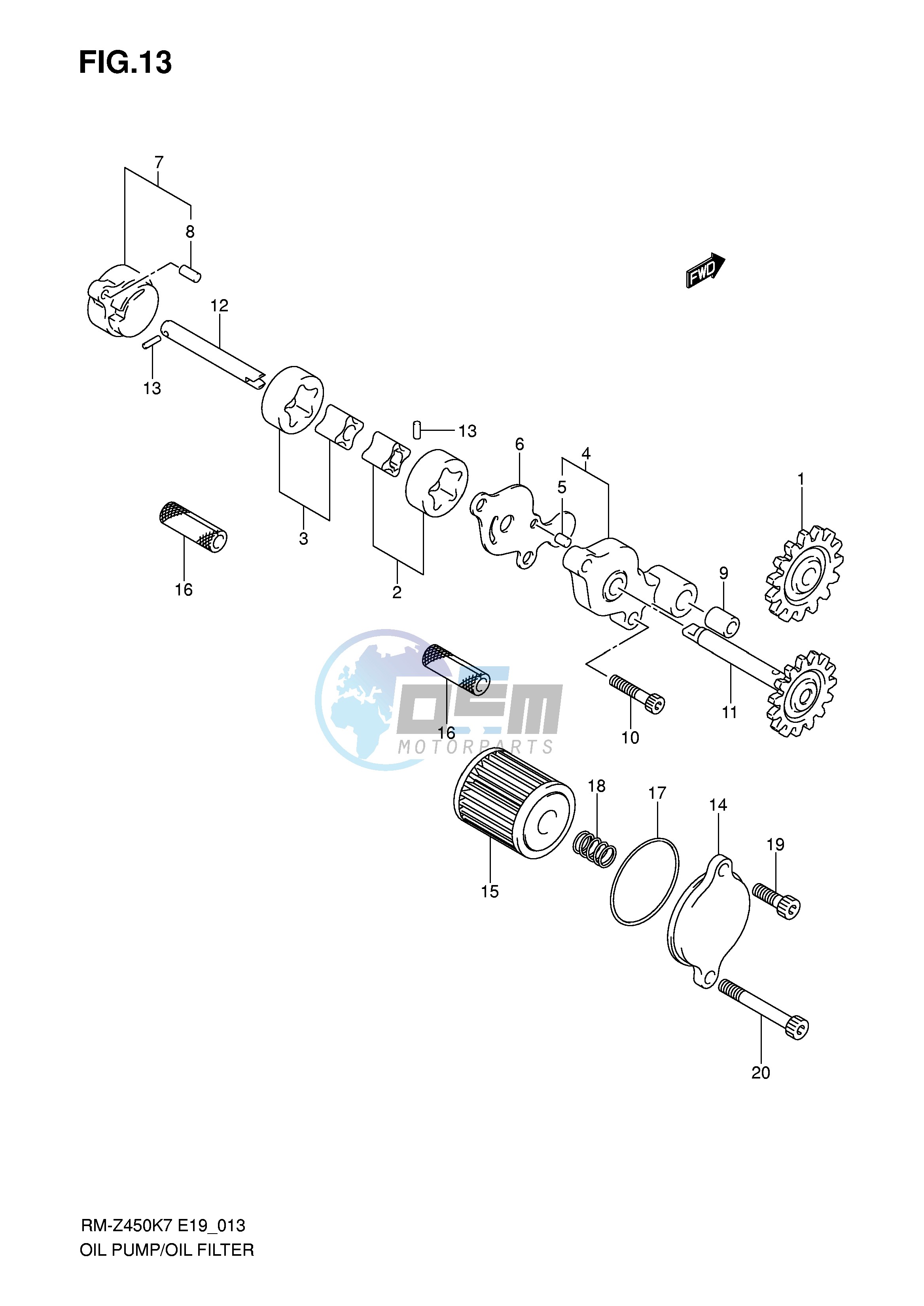 OIL PUMP OIL FILTER