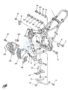 TT A 350 drawing FRAME