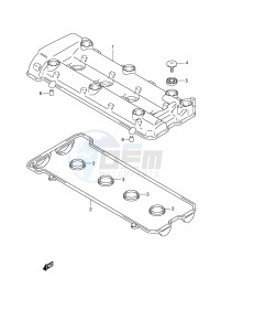 GSX1300R (E2) Hayabusa drawing CYLINDER HEAD COVER