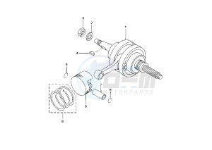 XC VERSITY 300 drawing CRANKSHAFT PISTON