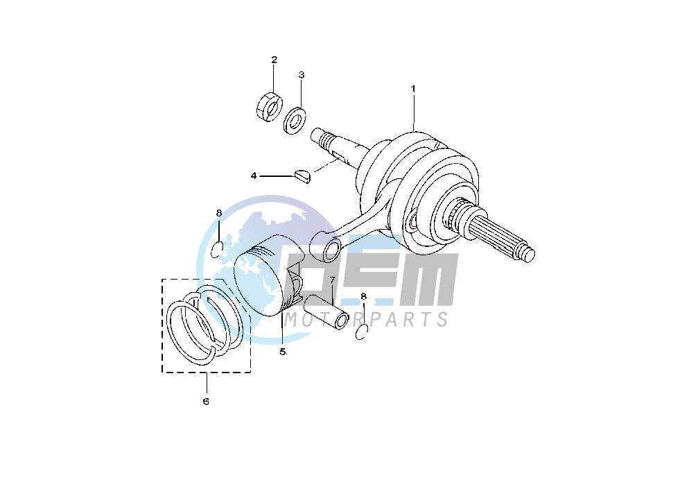 CRANKSHAFT PISTON